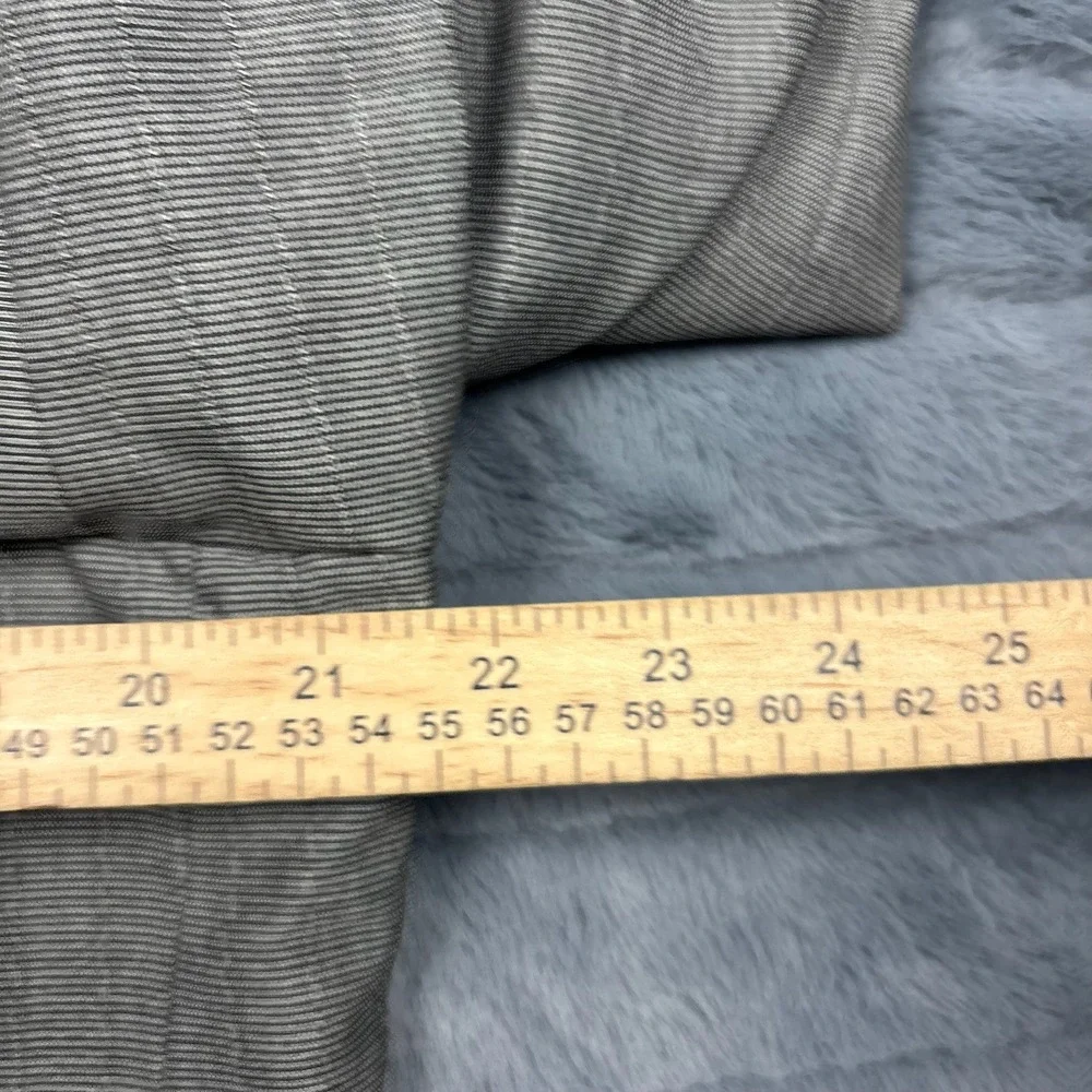 Mani by Giorgio Armani Blazer Mens 44R Pure Virgin Wool Grey Brown Italy